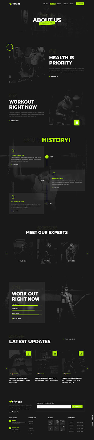 Creative Layout Pack About Us