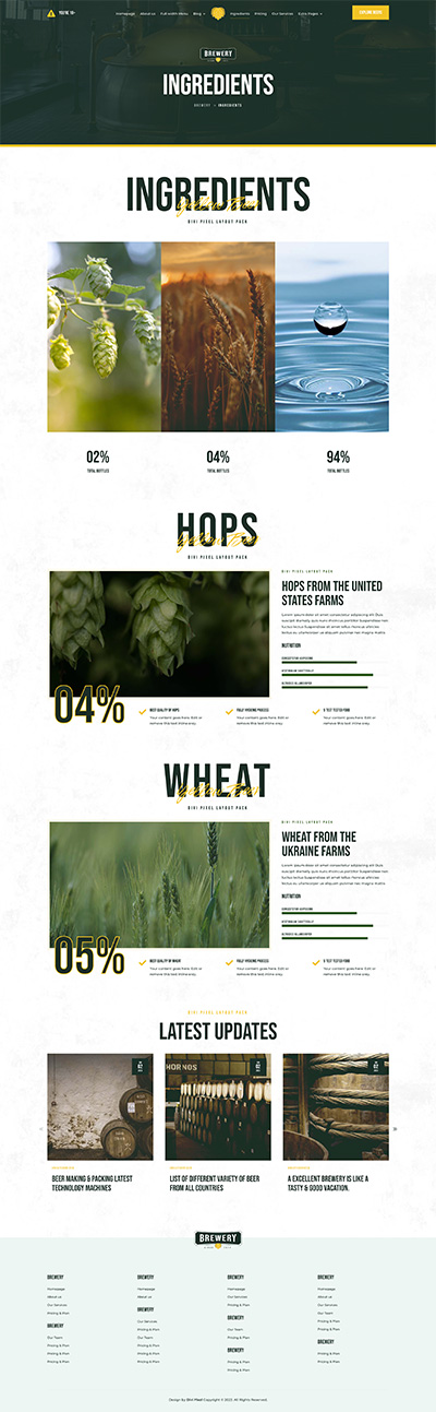 Creative Layout Pack Our Team