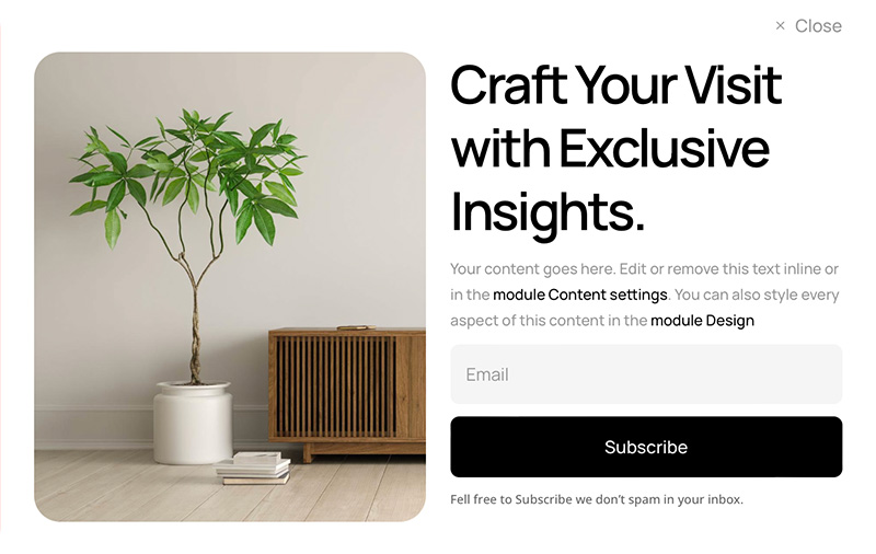Divi Pixel Popup Maker