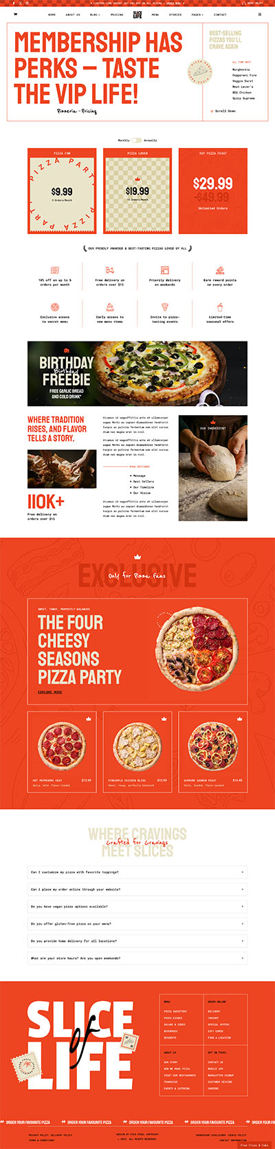 Florist Layout Pack Pricing Page