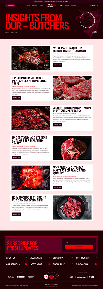 Event Layout Pack News Page