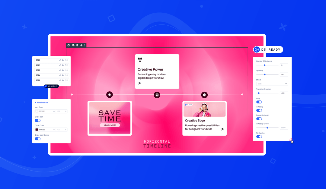 New Divi 5 Timeline Module and WPML Support Added